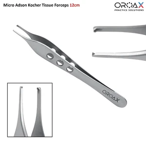 Pinzas Dentadas Adson Kocher para Apósitos – Instrumentos Quirúrgicos Dentales - Picture 1 of 3