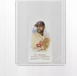 2007 TOPPS ALLEN & GINTER BASEBALL ALLEN & GINTER BACK MINI C.C. SABATHIA #106 - Picture 1 of 1