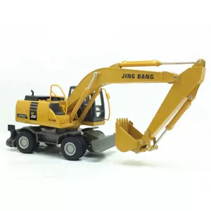 1:50 Excavator Toy Construction Vehicle Diecast Model Metal Engineering Toys - Picture 1 of 12