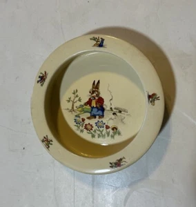 Royal Winton Bunny’s Playtime Porzellan Kinderschale 6,5 Zoll Durchmesser&&& - Bild 1 von 2