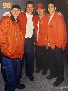 98 Degrees, Nick Lachey, Full Page Vintage Pinup - Picture 1 of 1