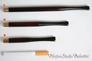 Fume Cigarette en 3 longueurs/SET, Haute qualité, Bois véritable Porte-cigarette - Picture 1 of 3