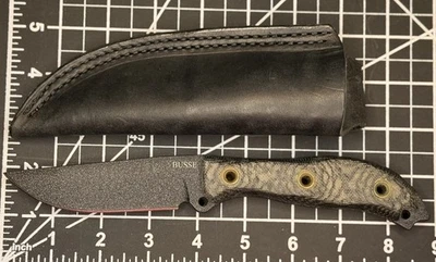 Busse Combat RAM RadioActive Meaner Street Infi steel With Black Micarta - Image 1 of 4