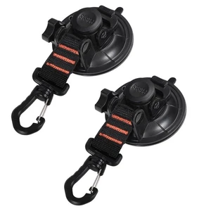 Heavy Duty Suction Cup Anchor with Securing Hook Tie Down, Camping Tarp Acces... - Picture 1 of 8