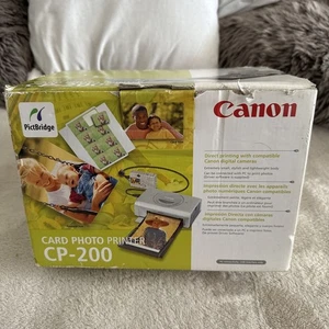 IMPRESORA FOTOGRÁFICA DE TARJETAS CANON CP-200 - Imagen 1 de 11