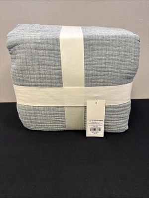 Juego de funda nórdica de algodón Casaluna tela para todo el año, azul verdoso oscuro, completo/queen Foto 1 de 4