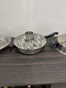 11 Pezzi Vintage Chef’s Ware di Townecraft Multicore T 304 Acciaio Inox USA - Foto 1 di 17