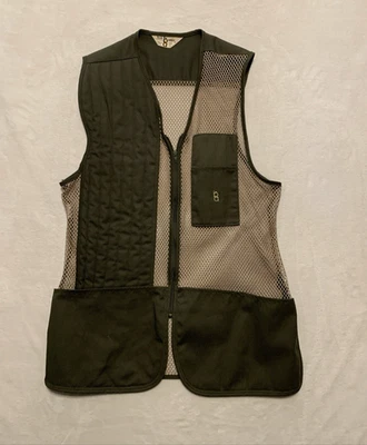 Bob Allen Shooting Vest Large Mesh Canvas USA Padded Shoulder Hunting Utility - Image 1 of 4