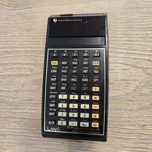 Texas Instruments TI-58C Taschenrechner Applied Statistics Module ungetestet - Bild 1 von 9