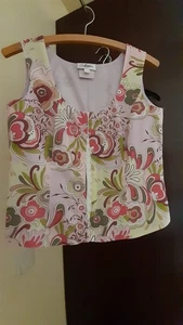 Sommerbluse "Pour Madame" ärmellos Gr. 36 - Bild 1 von 2