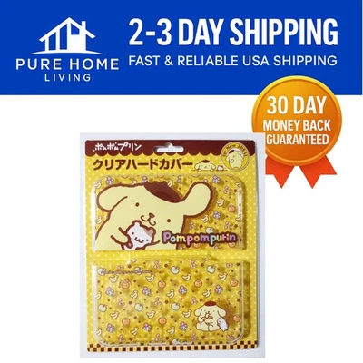 Elegant PomPomPurin Fruits Clear Hard Cover for New3DSLL - Sanrio Approved - Image 1 of 4