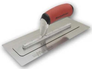 Marshalltown PermaFlex Glättkelle, Durasoft Griff, Edelstahl, Maße: 356x127 mm - Bild 1 von 5