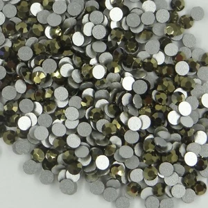 SS9 PR MC *** 50 strass Preciosa fond plat SS9 (2,60mm) MONTECARLO (bronze) - Picture 1 of 4