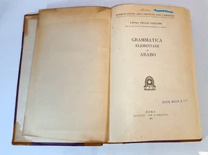 Grammatica elementare di Arabo - Laura Veccia Vaglieri - 1951 - Foto 1 di 6