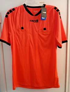 Capelli Sport Basics Referee Jersey CS-DRY Short Sleeve Size M Style AGA-5866 - Picture 1 of 6