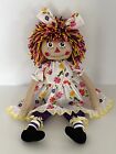 Raggedy Ann Style Doll By Deb Spring Blossoms