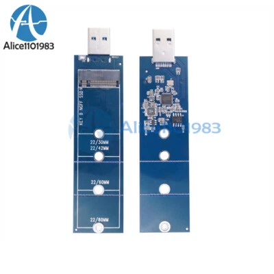 USB Adapter M.2 SSD to USB 3.0 Adapter NGFF SATA B/B+M Key M2 SSD 5 Gbps - Image 1 of 4