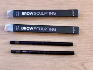 Avon Brow Sculpting Pencil DARK BROWN X 2 New (U) - Picture 1 of 2