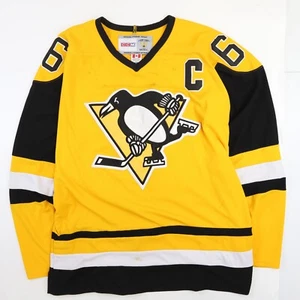 Vintage Pittsburgh Penguins Mario Lemieux Authentic CCM Jersey Size 56 NHL - Picture 1 of 17