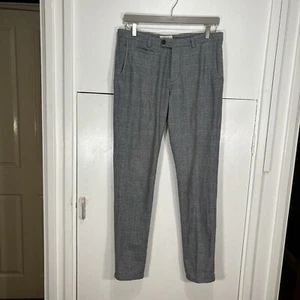 Cavalleria Toscana Trousers Grey Wool Stretch Slim Equestrian Size 50 - Picture 1 of 9