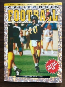 9/12/1998 California vs Nebraska NCAA College Football Excellent - Picture 1 of 6