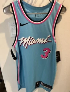 Nike NBA Wade Miami Heat Vaporknit Edition authentisches Trikot Herren Größe Small 40 - Bild 1 von 6