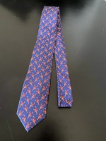 J. Crew The Silk Tie Mens Skinny Narrow Tie Lobster Navy Blue