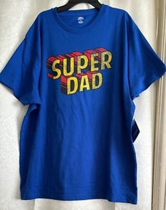 Dad Father's Day T Shirts Blue or Black Short Sleeves Sz S, M, Xl, 2Xl NWT - Picture 1 of 19