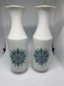 Royal Porzellan Bavaria KPM 2 kleine Vasen  Vintage. - Bild 1 von 8
