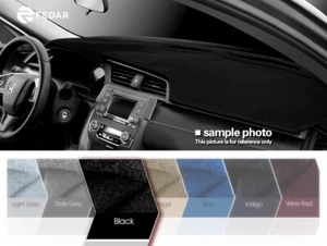 Black Dash Cover Mat Dashboard Pad For Toyota 4 Runner (Truck Type) 1984-1987 - Picture 1 of 3