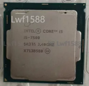 Intel Core i5-7500 3.4GHz quad-core SR335 LGA1151 socket CPU processor i5-7500 - Picture 1 of 1
