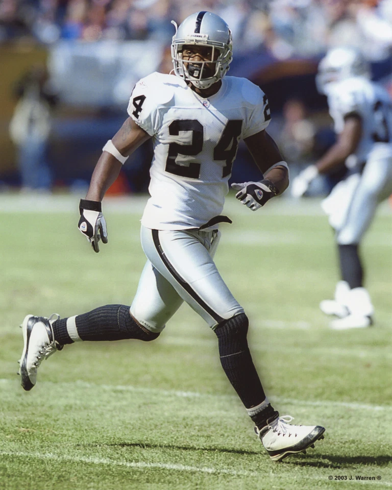 Foto 8x10 de Charles Woodson 2003 Oakland Raiders Foto 1 de 1