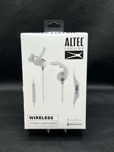 ALTEC LANSING wireless Bluetooth rechargeable stereo earphones - FREE SHIPPING - Picture 1 of 6