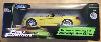 Dodge Viper SRT-10 2003 1:18 Fast and Furious Foto 1 de 4