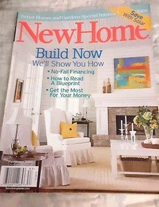 New Home Magazine 2008 BHG publication Build Now advice - Imagen 1 de 1