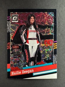 Hailie Deegan 2024 Panini Donruss Racing 1991 Retro Black Velocity /39 #102 - Picture 1 of 2