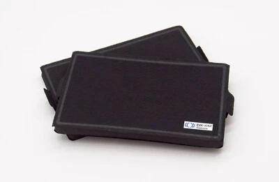 Premium Aktivkohlefilter passend für Miele DKF19, 2Stk/Pack, von EVH-XTRA®