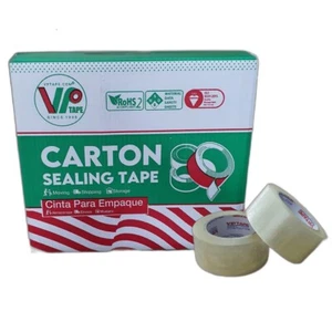 24 Rolls Clear Packing Tape, 2.0 Mil 3 Inch x 110 Yards - Picture 1 of 4