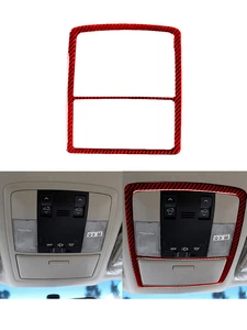 Reading Light Frame Panel Trim Carbon Fiber For Toyota Land Cruiser Prado RED - Picture 1 of 11