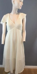NWT Leith White Sun Dress Size Medium - Picture 1 of 11