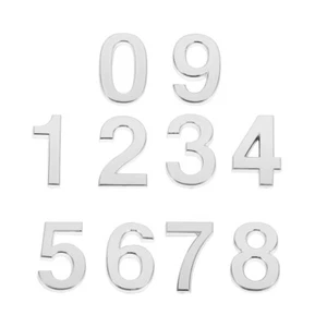 10 Pezzi Adesivi Rimovibili Numero Adesivi Decalcomanie Numeri - Foto 1 di 12
