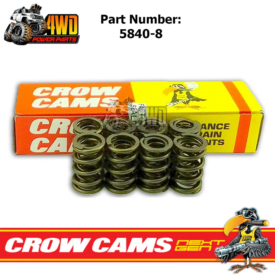 Crow Cams High Performance Dual Valve Springs Suits Holden Gemini 4 Cyl 5840-8 - Image 1 of 1