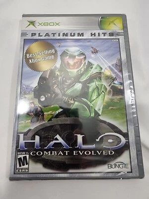 Halo: Combat Evolved (Xbox, 2001) New Factory Sealed - Platinum Hits Version - Image 1 of 4