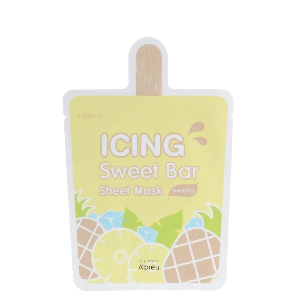 Máscara de hoja de barra dulce glaseado A'pieu piña Foto 1 de 1