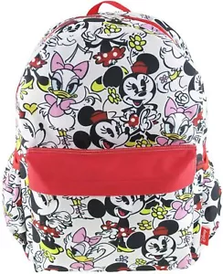 Mochila grande de 16" Minnie Mouse and Daisy Duck con compartimento para computadora portátil por todas partes - Imagen 1 de 5