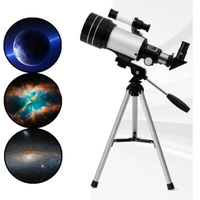 300mm Reflector Astronomical Telescope 150X with Phone Adapter for Moon Watching - Image 1 of 4