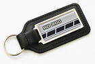 RD 200 Silver With Black Speed Blocks Leather Keyring Key Fob for Yamaha RD200