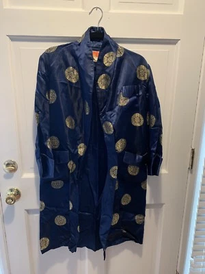 VINTAGE CHILDS ROBE CHINA HONG KONG COLLECTIBLE BLUE - Image 1 of 4