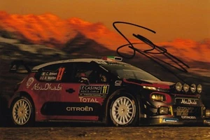 Craig Breen 6x4 Autographed photo Citroën C3 WRC Rally Driver - Bild 1 von 1