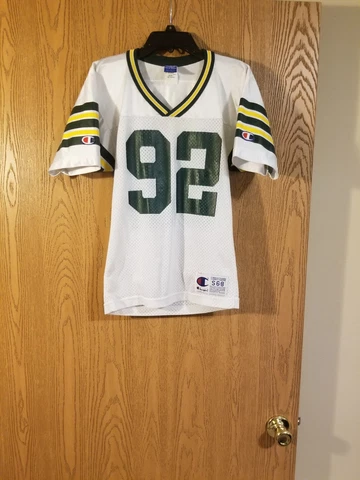 Vintage Reggie White #92 Green Bay Packers Champion Jersey Youth S (6-8) EUC Cover